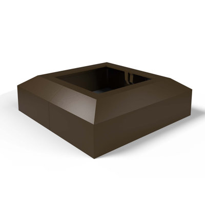 Inspire Railing 2.5-in x 2.5-in Aluminum Post Base Cover