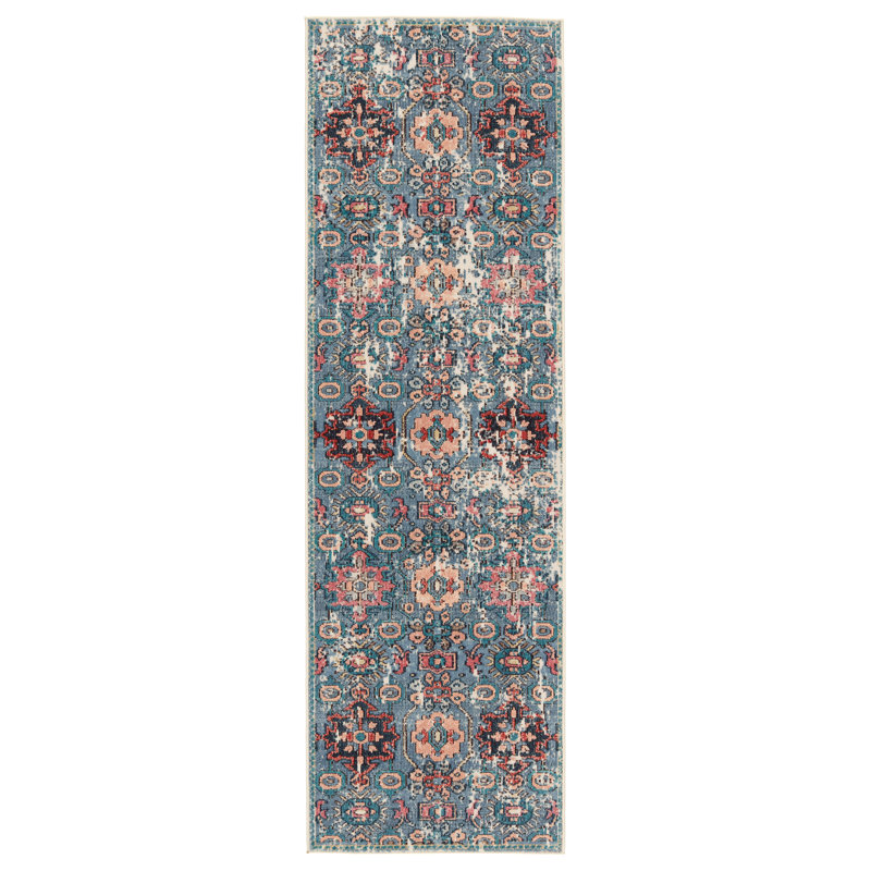 Forand Floral Indoor / Outdoor Rug, Runner 2'6" x 8'