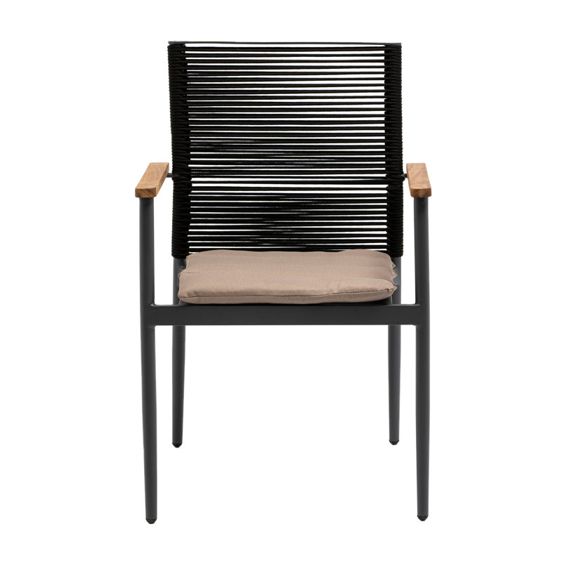 Ensemble de 2 fauteuils empilables Melvis
