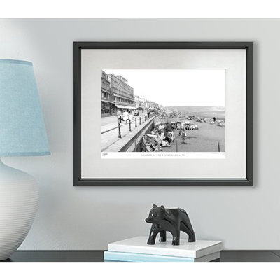 Sandown, The Promenade C1955 - Single Picture Frame Print