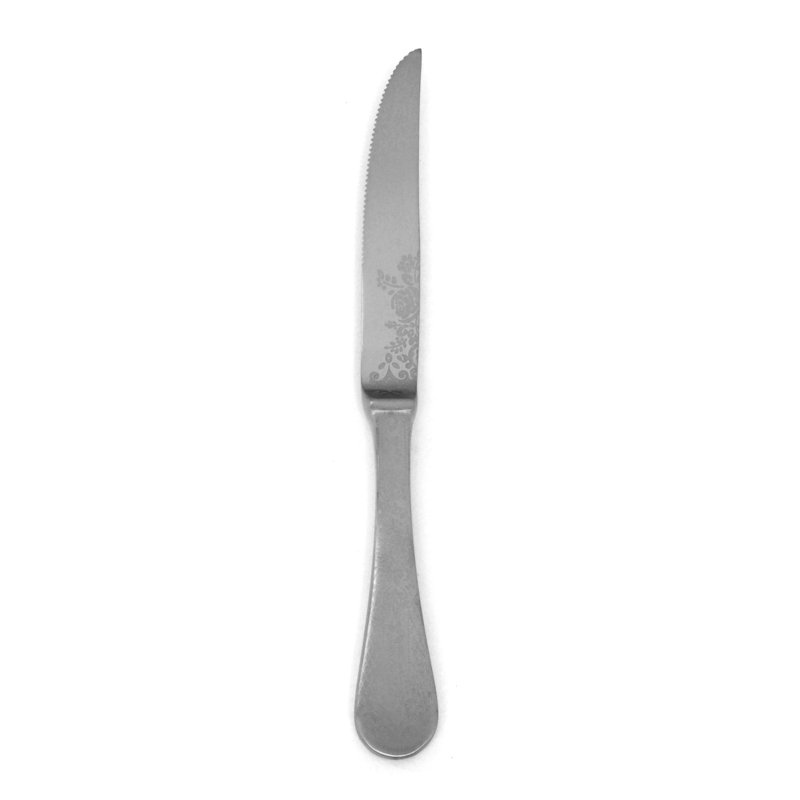 Casablanca Stainless Steel Steak Knife, Ice