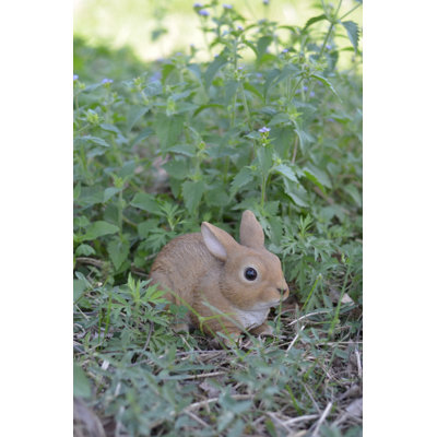 Statuette lapin assis