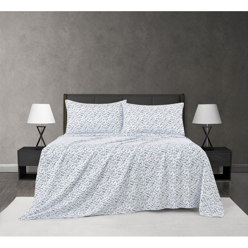 Ensemble de draps 4 pièces Julia, Très grand lit