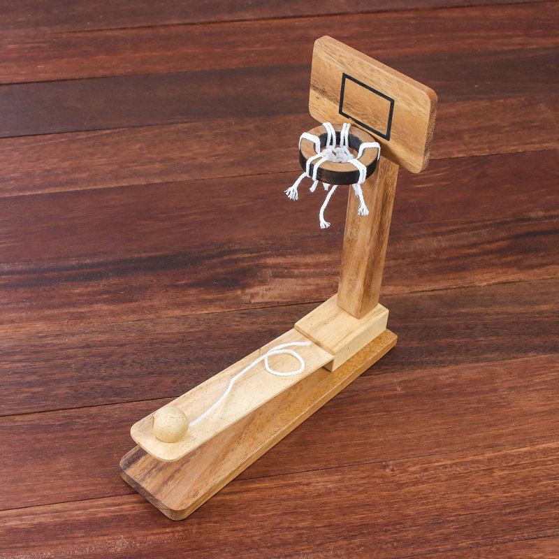 Jeu de basketball amusant en bois