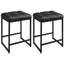 Kloud Counter Backless Industrial Stools with Footrests-234860699-190734017
