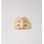 Lustre nordique à tissage en bois antique de style français-133228144