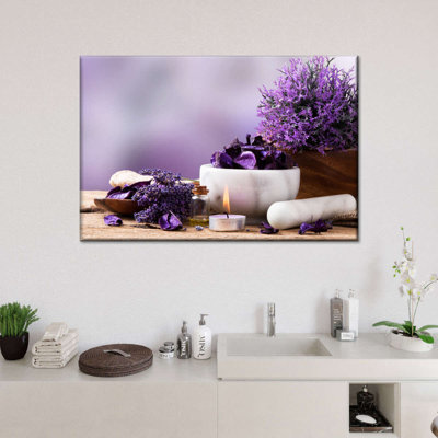 «Calming Lavender», reproduction sur toile