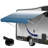 VEVOR Blue Polyvinyl Chloride (PVC) Awning