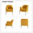 Cleo 26" Wide Contemporary Chair with Recessed Arms-528885163