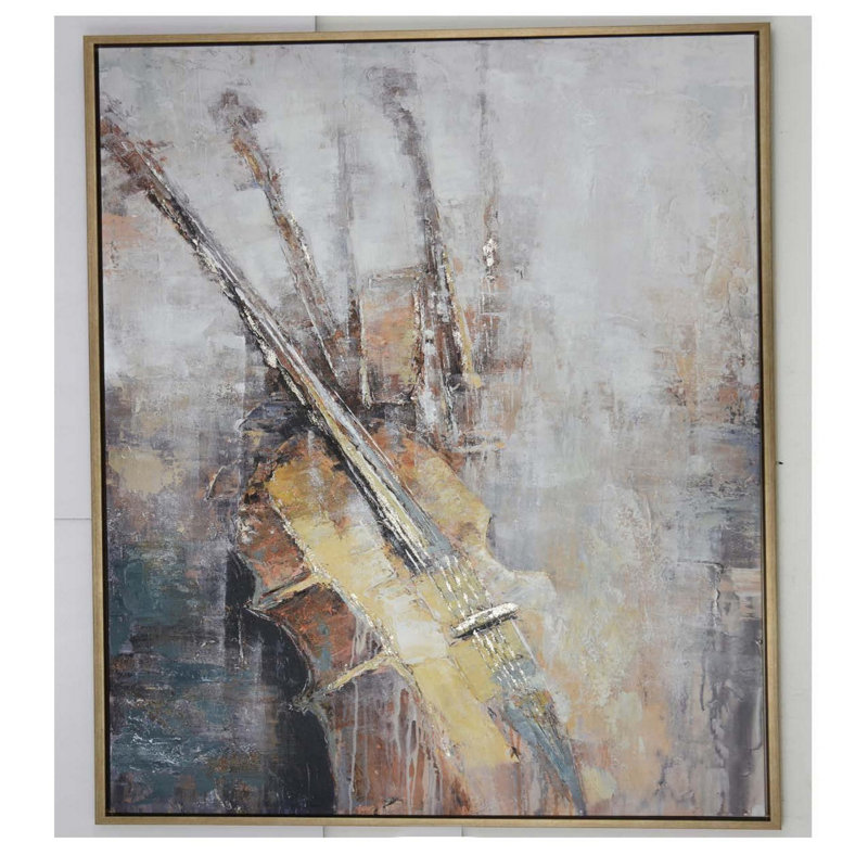 Peinture sur toile encadrée