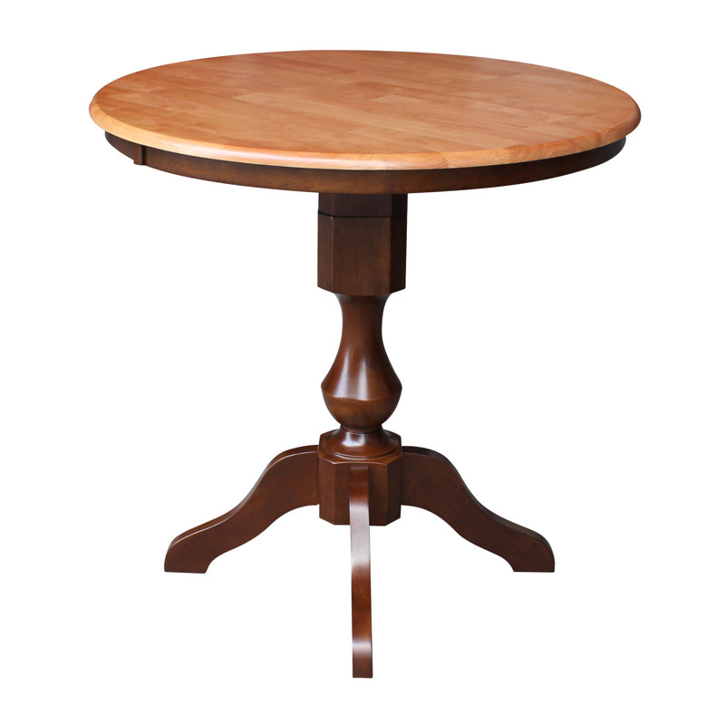Garbacz Pedestal Dining Table, 41.9" H x 30" L x 30" W, Ready to Finish/Unfinished