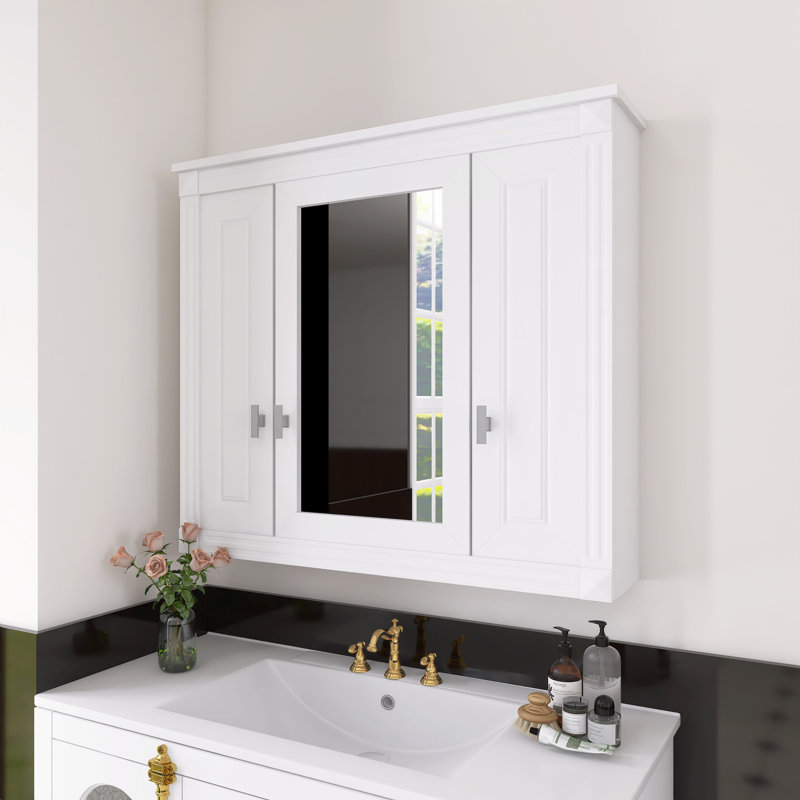 Bathroom Wall Cabinet With Mirror