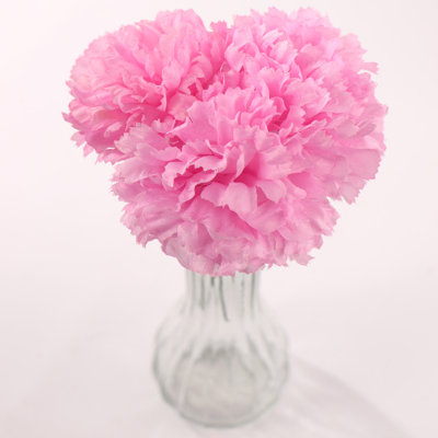 Pot de fleurs en soie