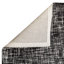 Tapis gris en laine touffeté à la main-76067255