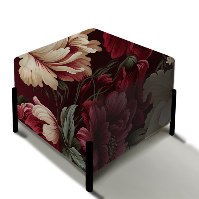 Repose-pieds Regency Damask
