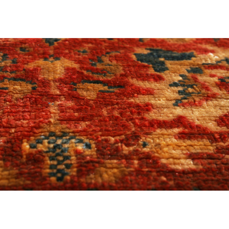 One-of-a-Kind 1'6" X 1'6" Hand Knotted Area Rug