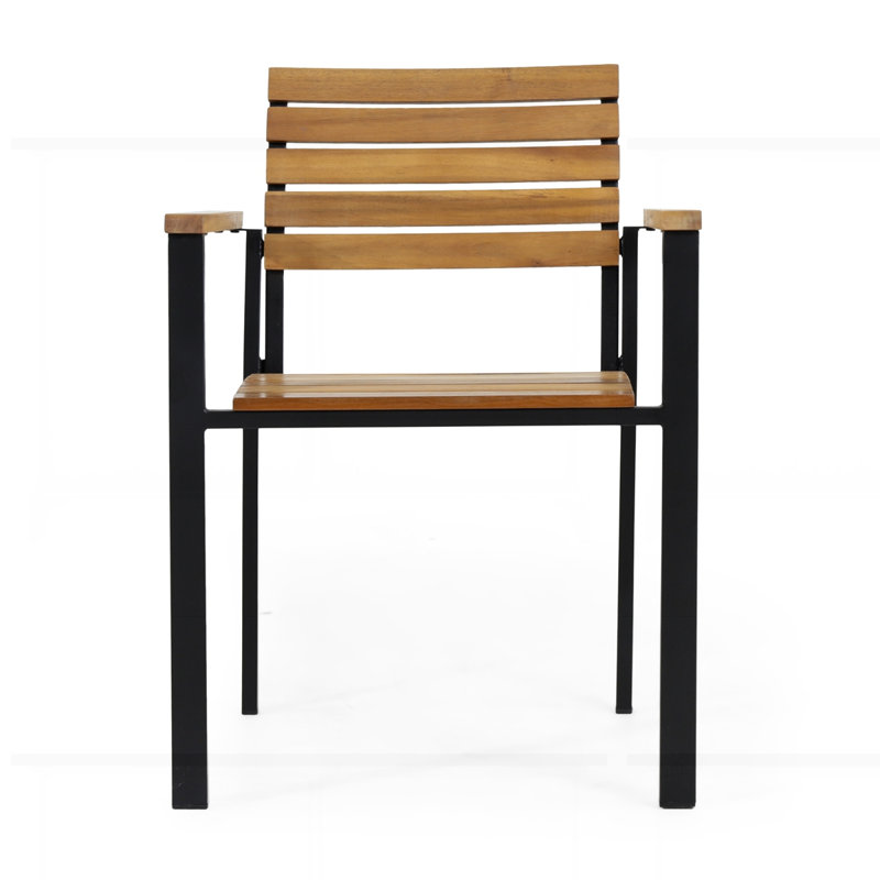 Chaise en bois et métal Laris