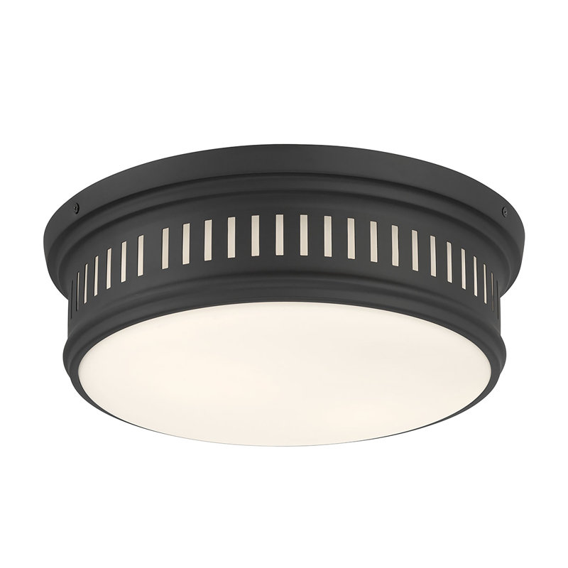 Plafonnier encastré 2 lumières Velune, Noir mat