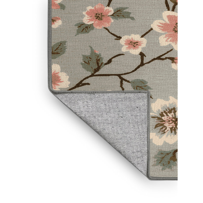  Tapis lavable Apple Blossoms Farm, Tapis de couloir 2 pi x 4 pi