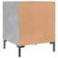 Menpal 40cm W Iron Bedside Table-1046406686