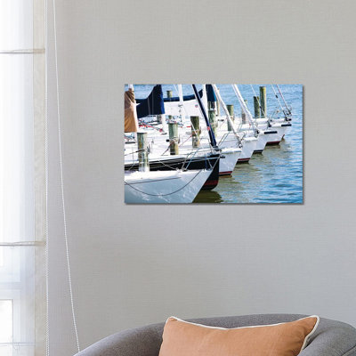 Morning In Baltimore by Ann Hudec - Wrapped Canvas Print