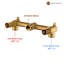 Robinet de salle de bain mural Herathena-79725885