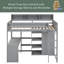 Lit mezzanine simple Jaleesia, pour enfants-1862916430