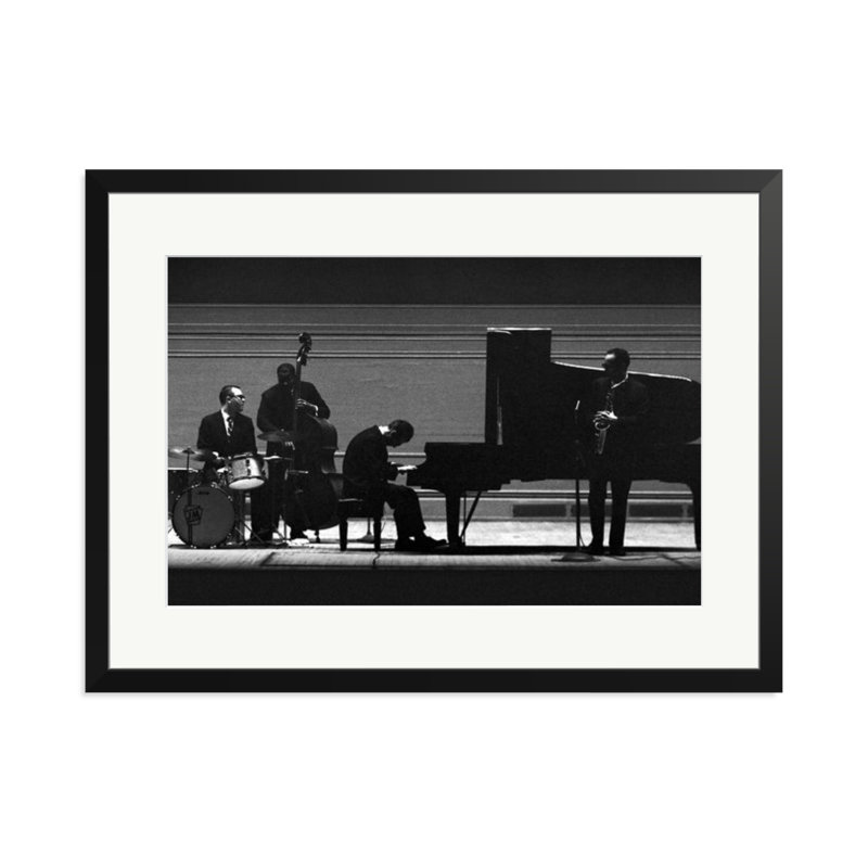 The Dave Brubeck Quartet, Black, 23" H x 31" W