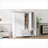 Chests &amp; Wardrobes | Classic 4-Door Armoire with 2 Drawers, White | Pine Wood+MDF-2030075402