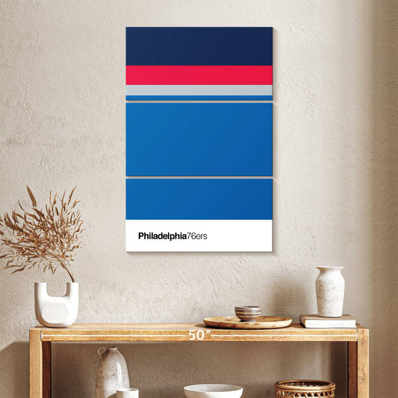 Sirecs Philadelphia 76Ers, H 32 po x l 20 po
