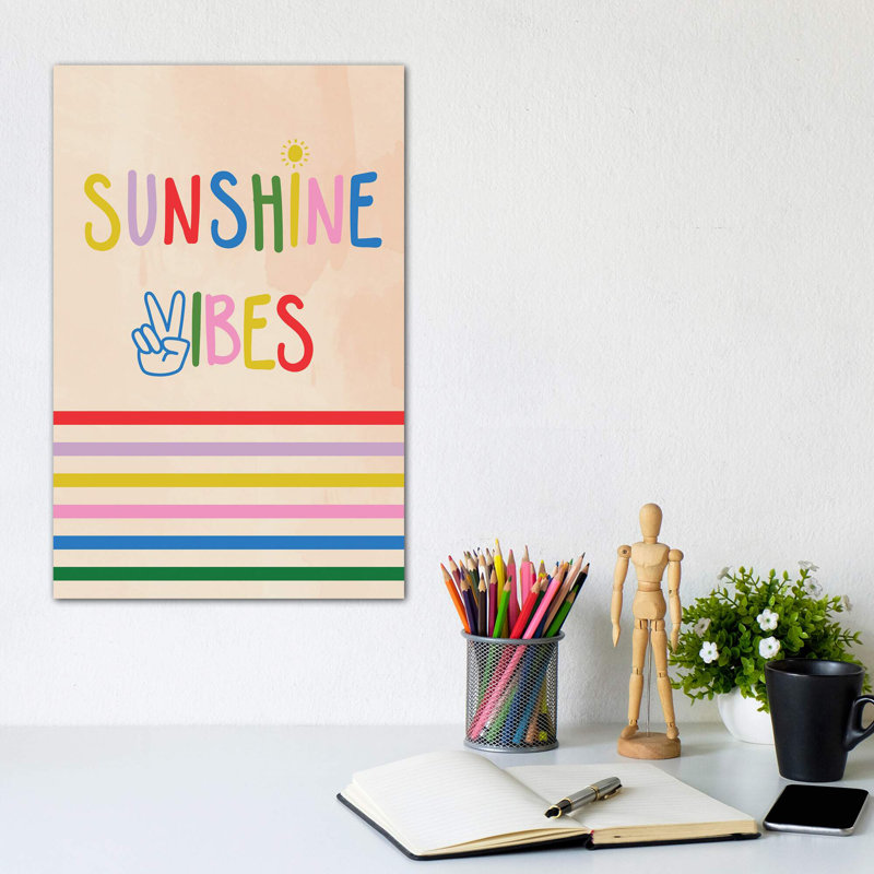«Day Dreaming V» par Caroline Alfreds - impression d'art graphique, Pas de tapis, Toile tendue, H 12 po x l 8 po x P 0,75 po