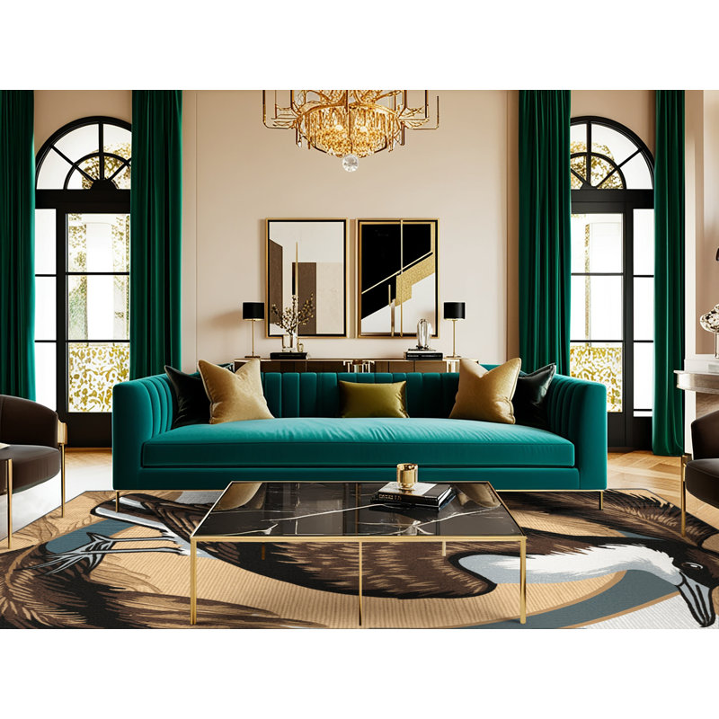 Tapis lavable Sooty Shearwater Birds, Rectangulaire 3 pi x 5 pi