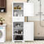 Armoire de rangement luxueuse en bois avec tablettes réglables-2080848708-2109175860