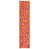 Orange; rouge; blanc