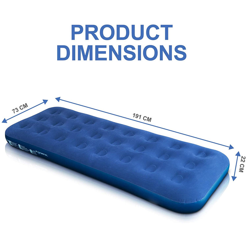 Abbey 191cm Air Bed, 73cm W x 22cm L