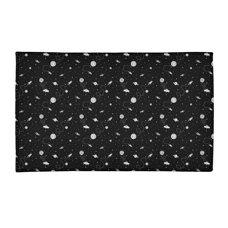 Chenille Toile Indoor Rug, Rectangle 3' x 5'