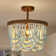 Abriell 3-Light 14.4" Semi flush mount
