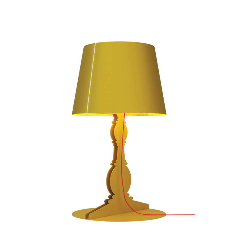 Runge Table Lamp, Yellow