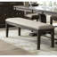 Desere 100% Polyester Upholstered Bench