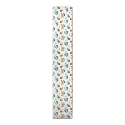 Bandler Rectangle Floral Polyester Table Runner