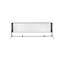 Rectangle en acier de l 196,85 po