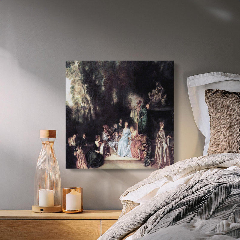Pledger Wrapped Canvas Print Set, 14x14