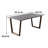 Sal Solid Wood Base Dining Table-1087910956