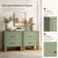 Table de chevet 2 tiroirs Sage Green