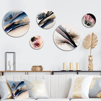 Hyperrealistic Daisy Flowers I - Floral Daisy Metal Wall Décor