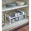 Étagère de cuisine à 2 niveaux Yamazaki Home Steel-75408239