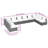 Polyethylene (PE) Wicker 9 - Person Seating Group with Cushions_10-309510321-309510334