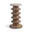 Alisa Round Marble Accent Table