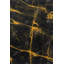 Texture de marbre noir et doré | Toile encadrée Modern Office