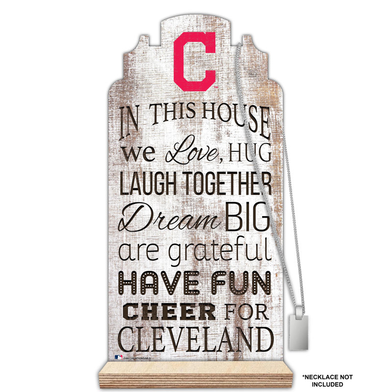 Freestanding 2 - Hook Coat Rack, Cleveland Indians